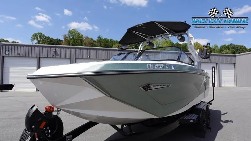 Slide: The Image of 2021 Nautique Super Air Nautique G23 boat at Race City Marine dealership. - 6