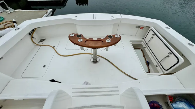 Slide: The Image of 2012 Viking 42 Open boat with fishing station and storage. - 34
