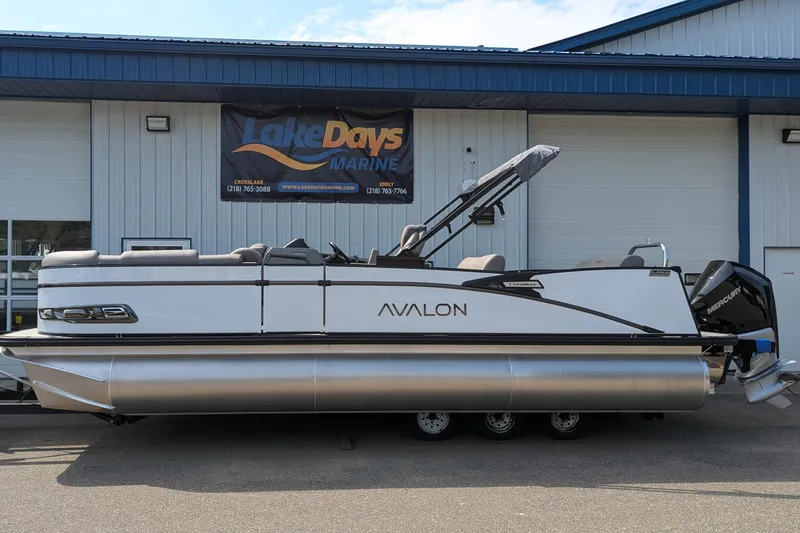 The Image of 2025 Avalon Catalina Versatile Rear Lounger pontoon boat at Lake Days Marine. - 0