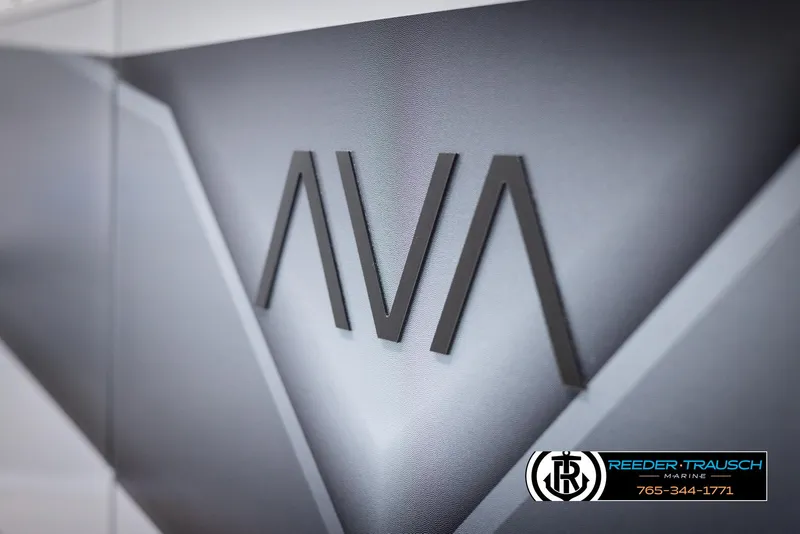 Slide: The Image of Avalon VEN QL 2025 logo on sleek metallic surface, Reeder-Trausch branding. - 39