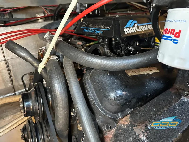 Slide: The Image of Carver 3807 Aft Cabin Motor Yacht 1989 - 58