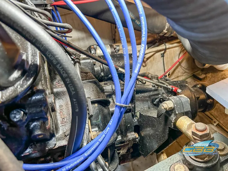 Slide: The Image of Carver 3807 Aft Cabin Motor Yacht 1989 - 63