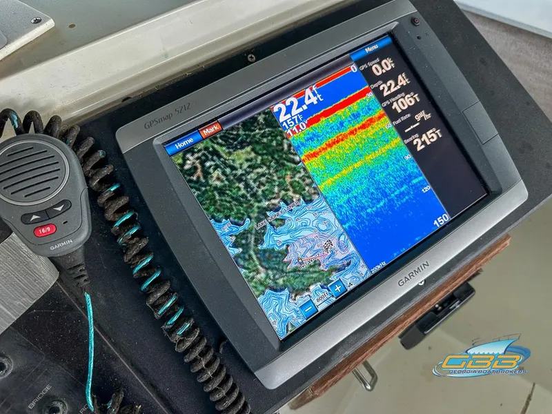 Slide: The Image of Carver 3807 Aft Cabin Motor Yacht 1989 - 69