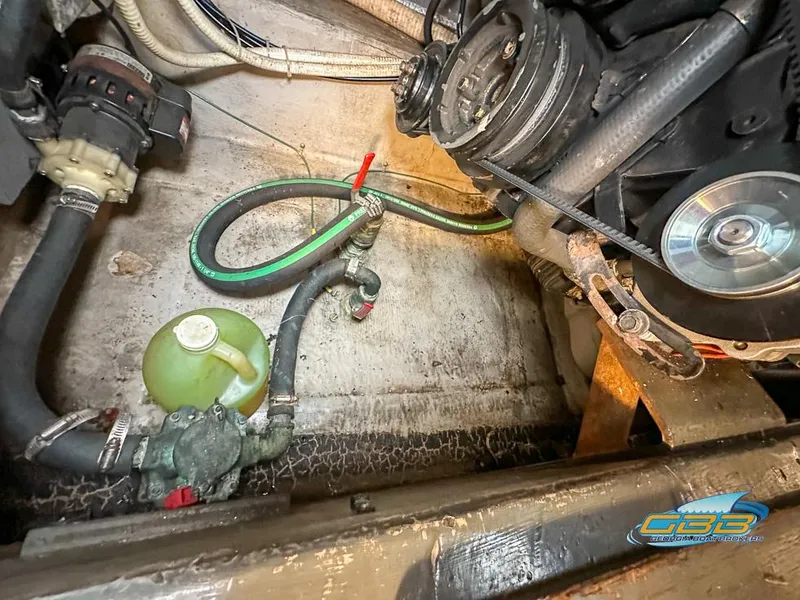 Slide: The Image of Carver Yachts 3807 Aft Cabin Motor Yacht 1989 - 61