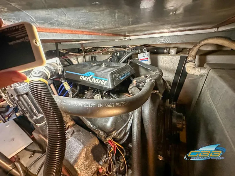 Slide: The Image of Carver Yachts 3807 Aft Cabin Motor Yacht 1989 - 62