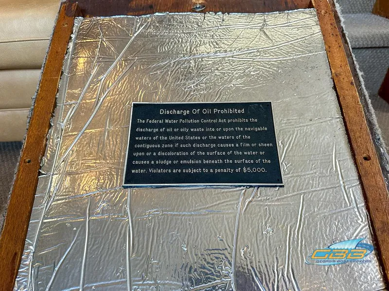 Slide: The Image of Carver Yachts 3807 Aft Cabin Motor Yacht 1989 - 66