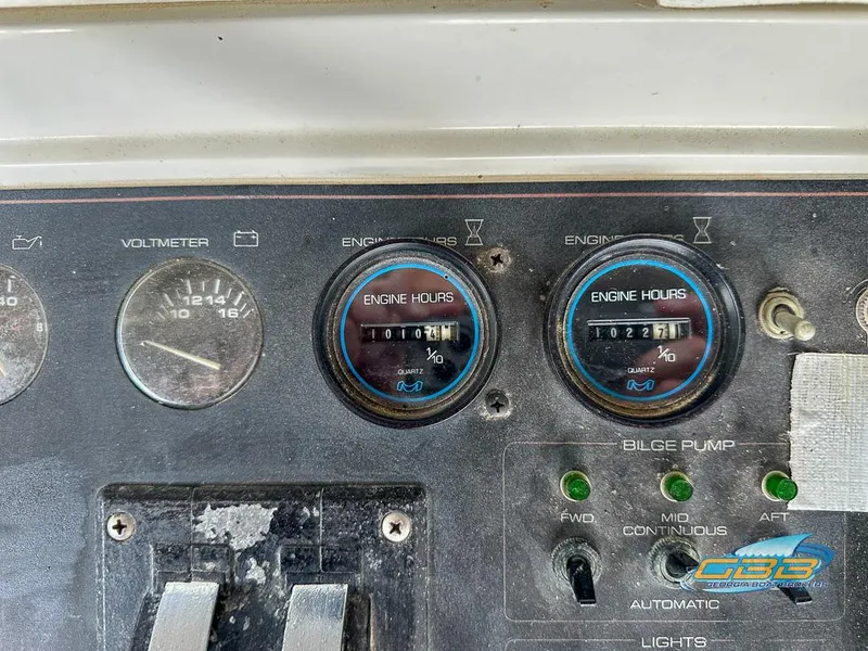 Slide: The Image of Carver Yachts 3807 Aft Cabin Motor Yacht 1989 - 68