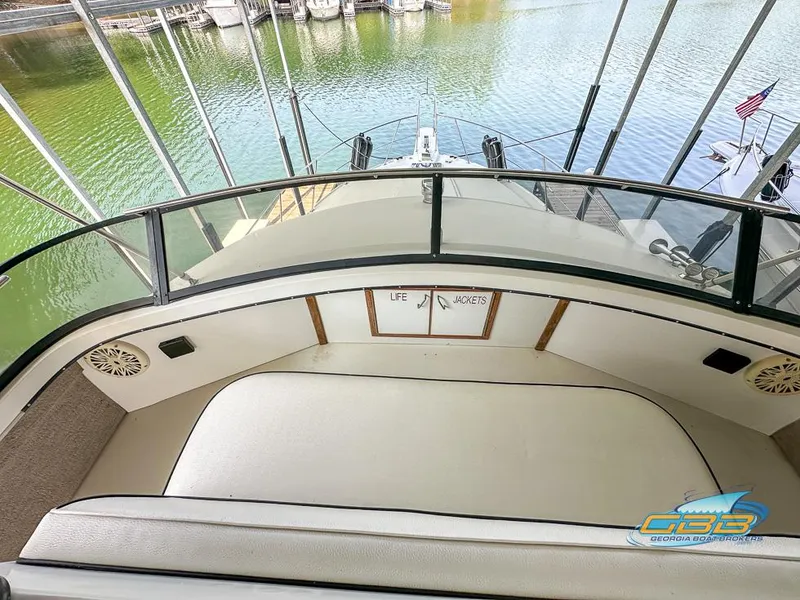 Slide: The Image of Carver Yachts 3807 Aft Cabin Motor Yacht 1989 - 70