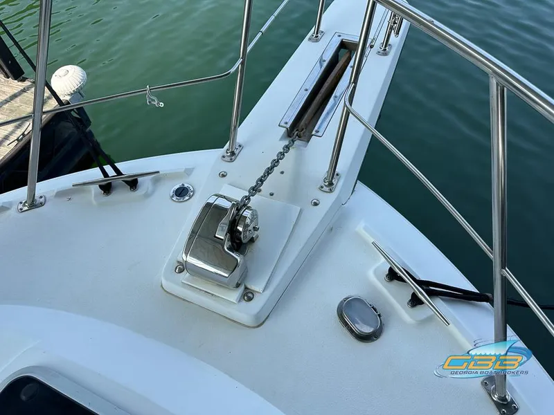 Slide: The Image of Carver Yachts 3807 Aft Cabin Motor Yacht 1989 - 75