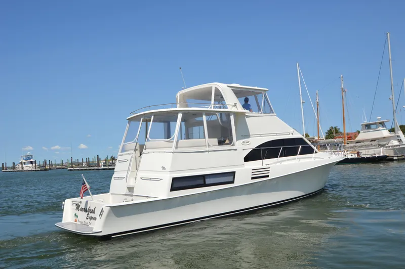 Slide: The Image of Ocean Yachts 48 Cockpit Motor Yacht 1995 - 3