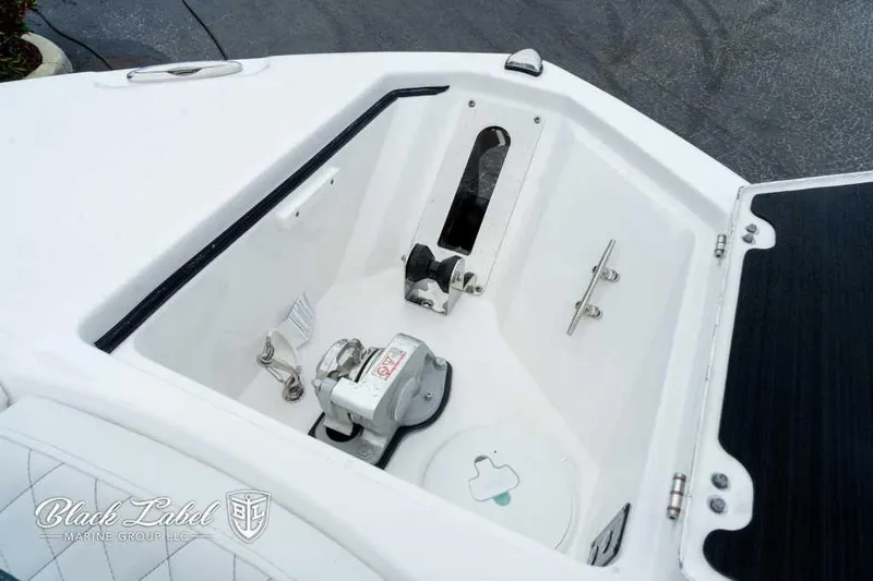 Slide: The Image of Anchor compartment of 2025 Sea Fox 288 Commander Center Console boat. - 10
