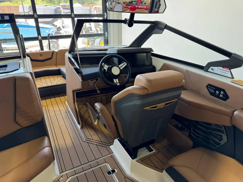 Slide: The Image of Interior of 2025 Nautique Super Air Nautique G23 boat. - 22