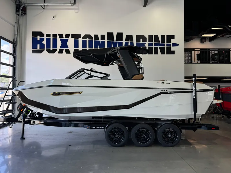 Slide: The Image of 2025 Nautique Super Air Nautique G23 in showroom at Buxton Marine. - 4