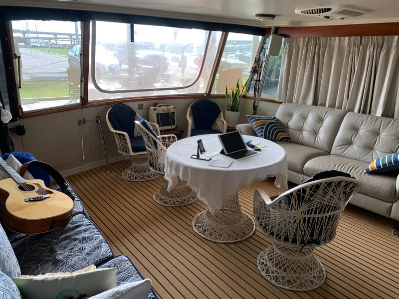 Slide: The Image of Carver Yachts Californian 48 1989 - 75