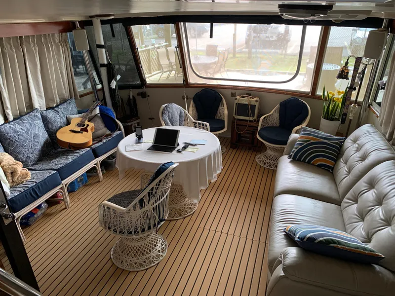 Slide: The Image of Carver Yachts Californian 48 1989 - 76