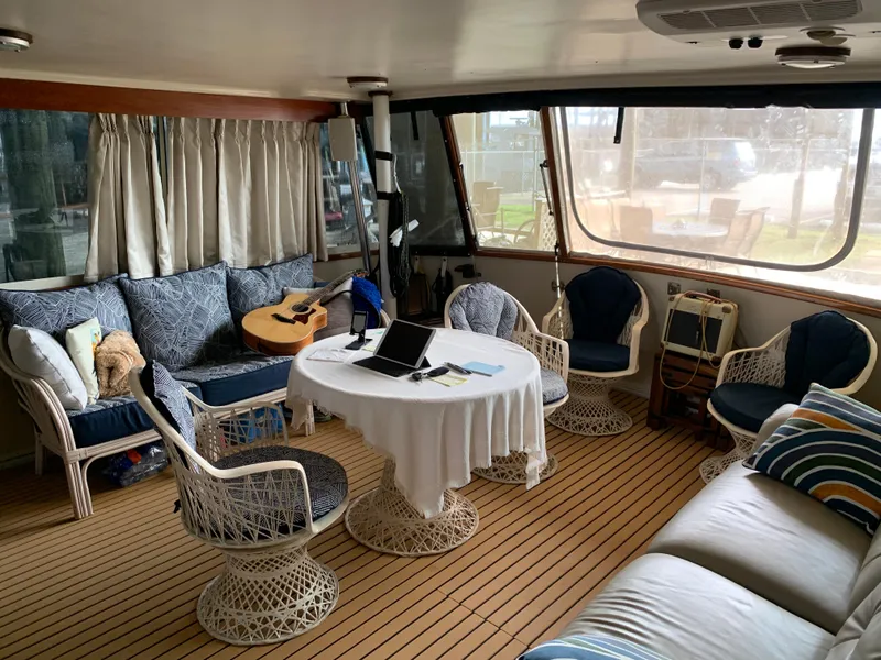 Slide: The Image of Carver Yachts Californian 48 1989 - 77