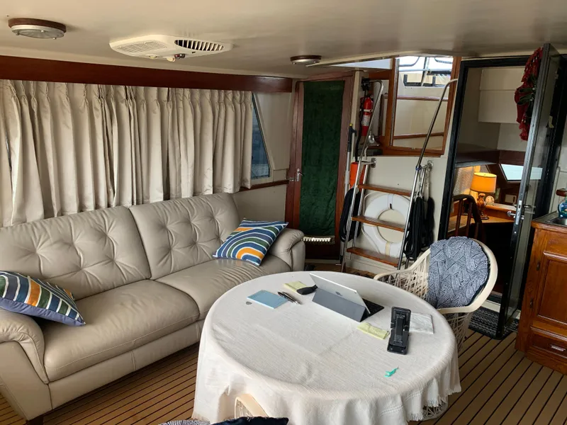 Slide: The Image of Carver Yachts Californian 48 1989 - 78