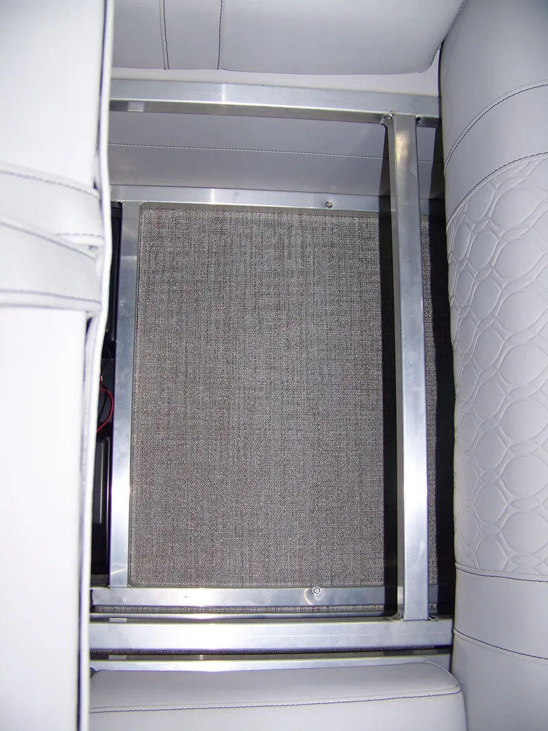 Slide: The Image of 2025 Avalon LSZ23QLS interior seating with metal frame and textured fabric. - 8