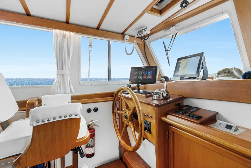 Slide: The Image of Jarvis Newman Newman 46 Down Easter 1982 - 11