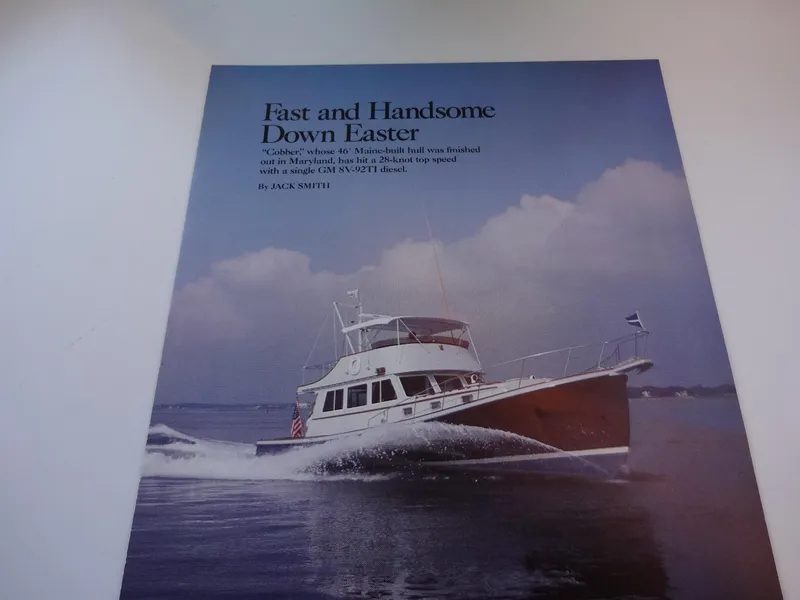 Slide: The Image of Jarvis Newman Newman 46 Down Easter 1982 - 116