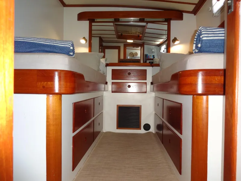 Slide: The Image of Jarvis Newman Newman 46 Down Easter 1982 - 135