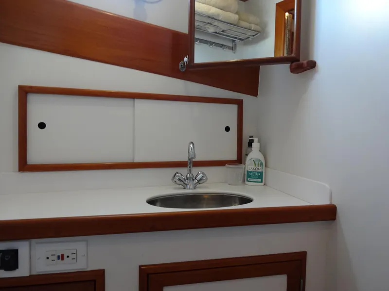 Slide: The Image of Jarvis Newman Newman 46 Down Easter 1982 - 140