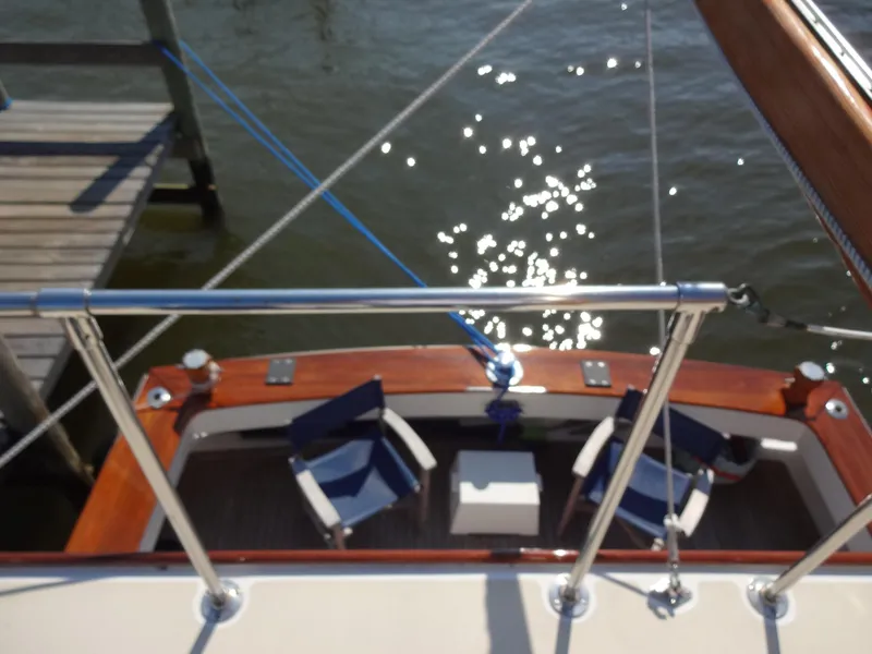 Slide: The Image of Jarvis Newman Newman 46 Down Easter 1982 - 163