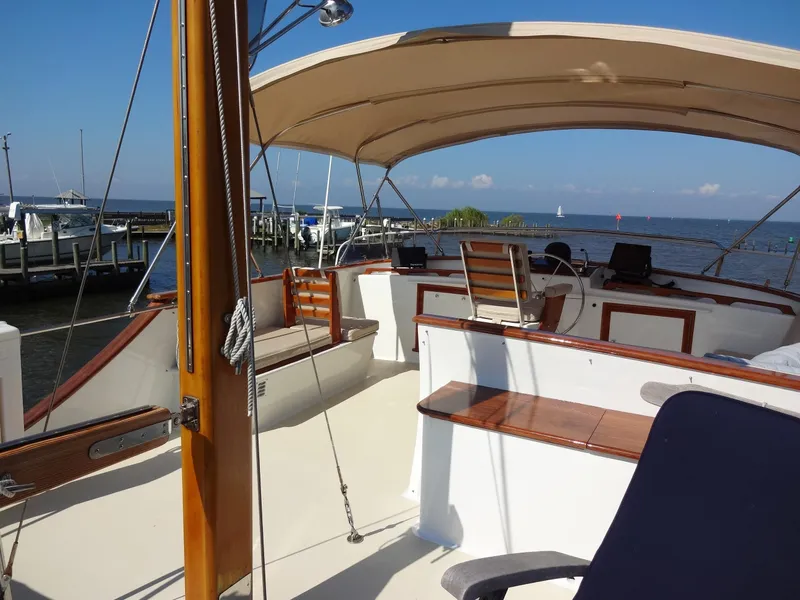 Slide: The Image of Jarvis Newman Newman 46 Down Easter 1982 - 167