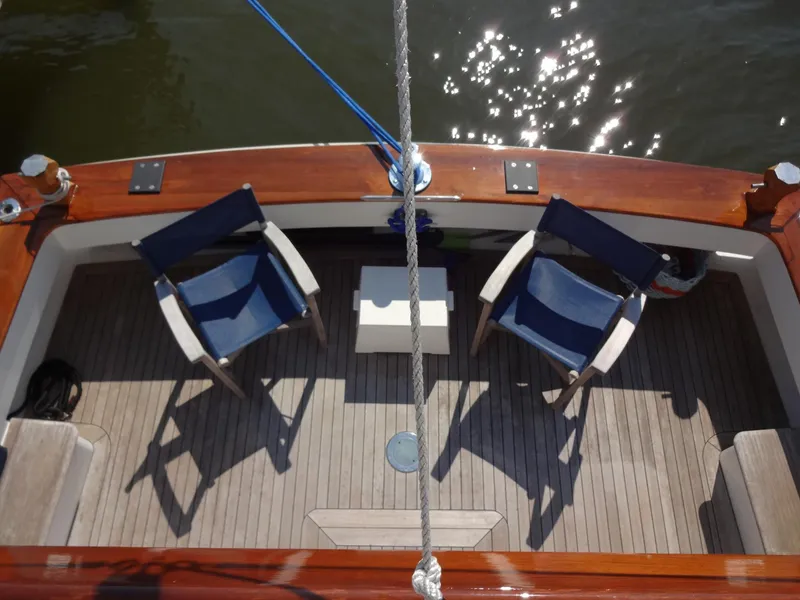 Slide: The Image of Jarvis Newman Newman 46 Down Easter 1982 - 190