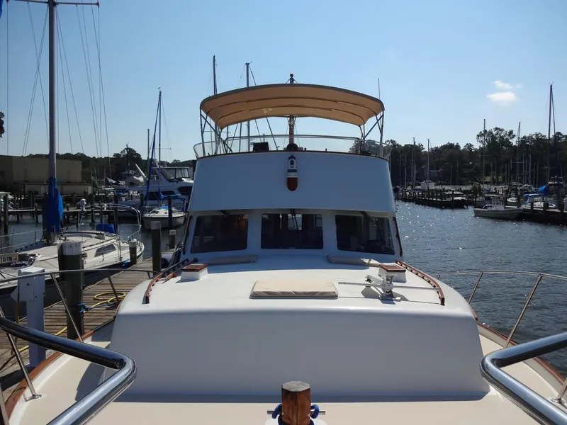 Slide: The Image of Jarvis Newman Newman 46 Down Easter 1982 - 196