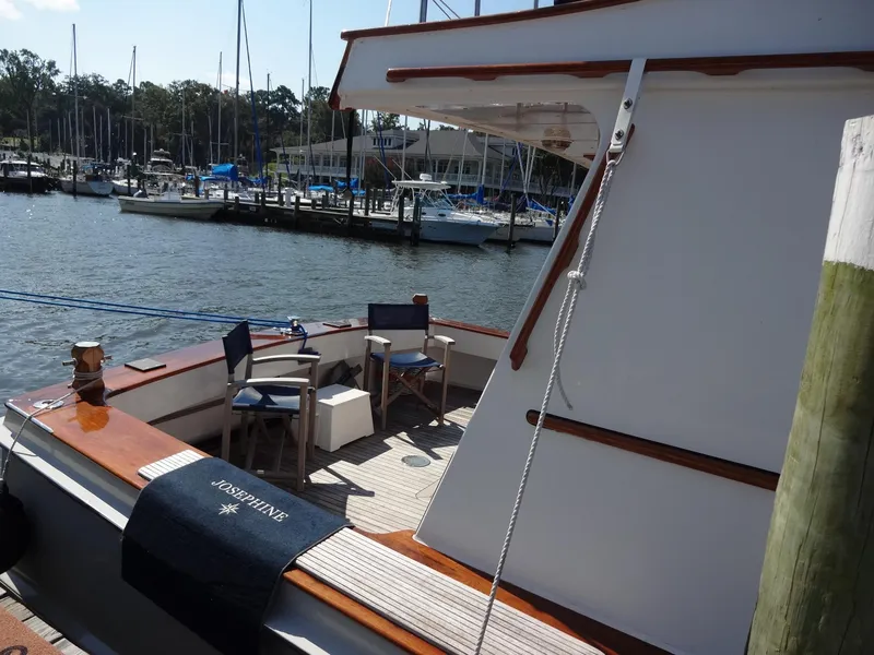 Slide: The Image of Jarvis Newman Newman 46 Down Easter 1982 - 206