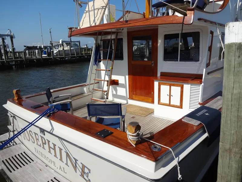 Slide: The Image of Jarvis Newman Newman 46 Down Easter 1982 - 208