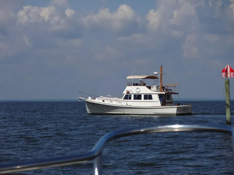 Slide: The Image of Jarvis Newman Newman 46 Down Easter 1982 - 247