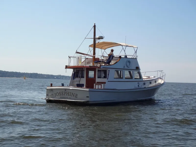 Slide: The Image of Jarvis Newman Newman 46 Down Easter 1982 - 251