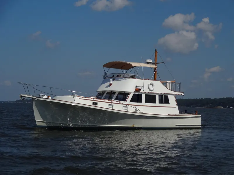 Slide: The Image of Jarvis Newman Newman 46 Down Easter 1982 - 255