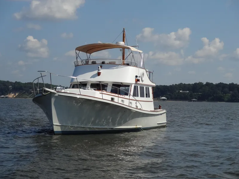 Slide: The Image of Jarvis Newman Newman 46 Down Easter 1982 - 257