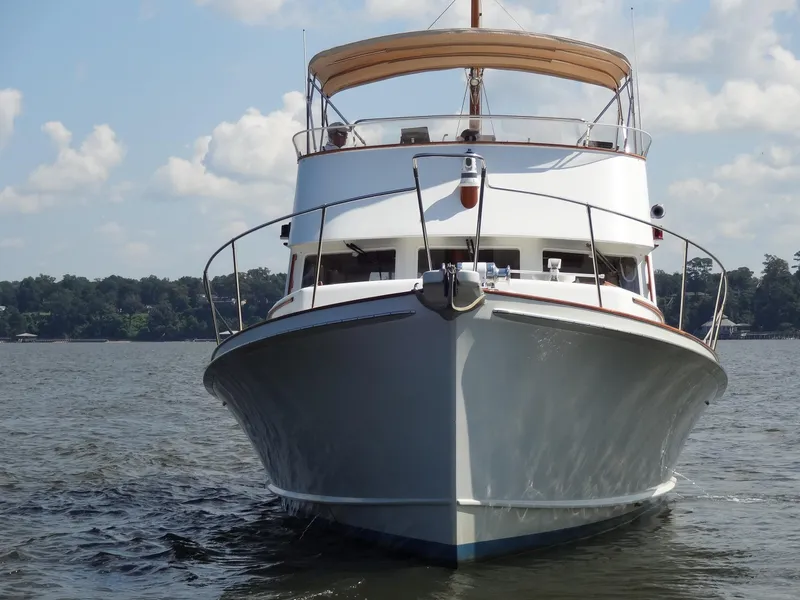 Slide: The Image of Jarvis Newman Newman 46 Down Easter 1982 - 259