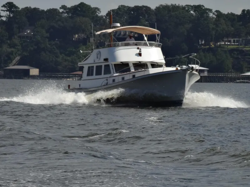 Slide: The Image of Jarvis Newman Newman 46 Down Easter 1982 - 263