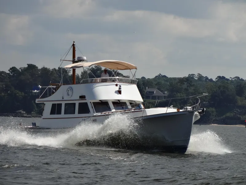 Slide: The Image of Jarvis Newman Newman 46 Down Easter 1982 - 264