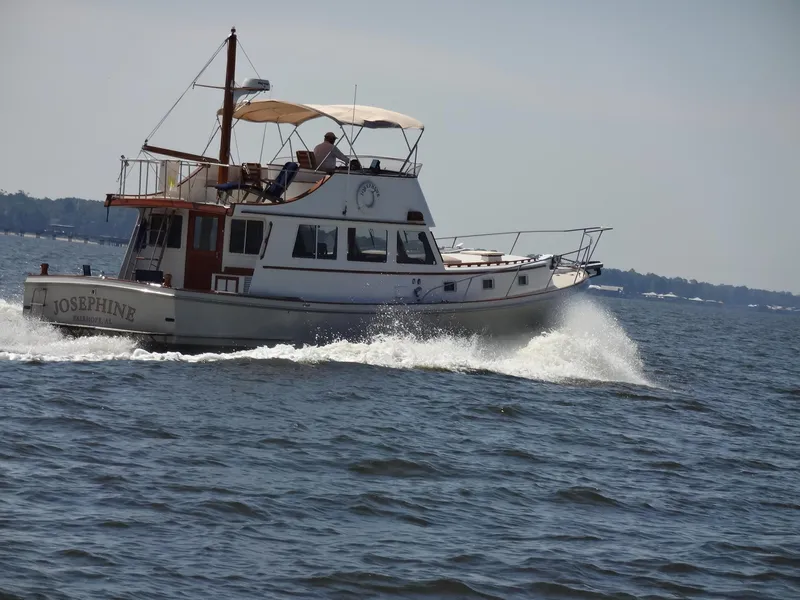 Slide: The Image of Jarvis Newman Newman 46 Down Easter 1982 - 267