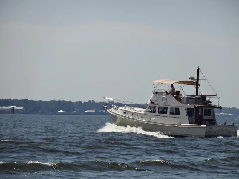 Slide: The Image of Jarvis Newman Newman 46 Down Easter 1982 - 271