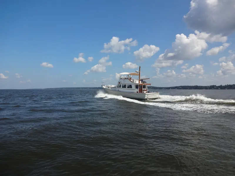 Slide: The Image of Jarvis Newman Newman 46 Down Easter 1982 - 273