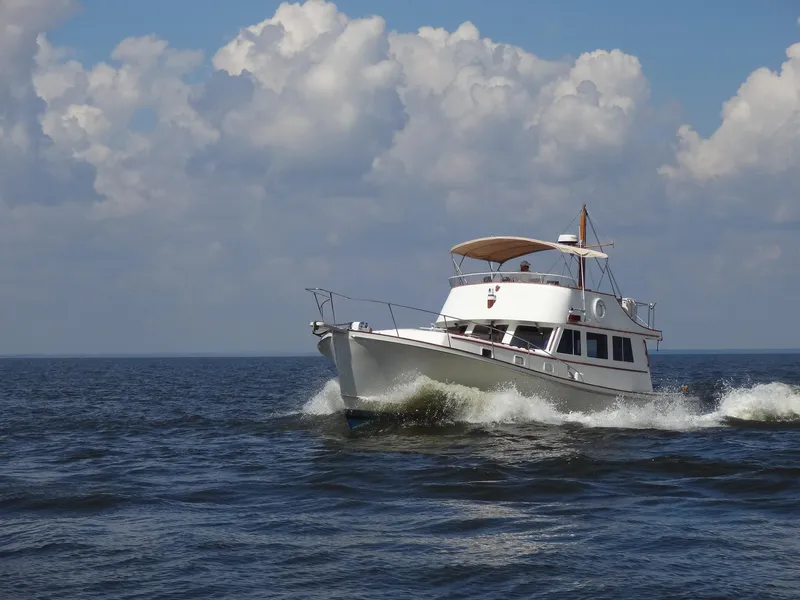 Slide: The Image of Jarvis Newman Newman 46 Down Easter 1982 - 276