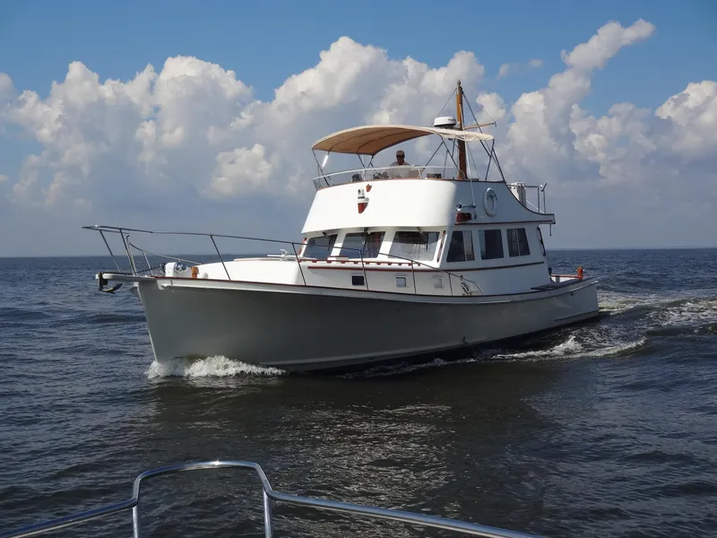 Slide: The Image of Jarvis Newman Newman 46 Down Easter 1982 - 278