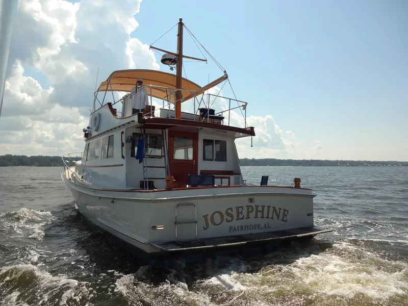 Slide: The Image of Jarvis Newman Newman 46 Down Easter 1982 - 279