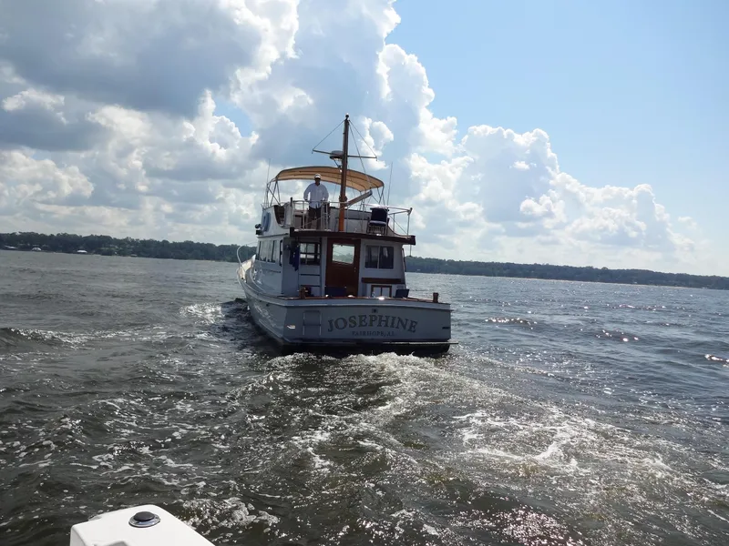 Slide: The Image of Jarvis Newman Newman 46 Down Easter 1982 - 280