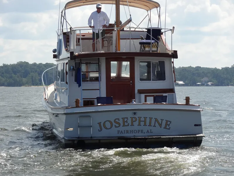 Slide: The Image of Jarvis Newman Newman 46 Down Easter 1982 - 281