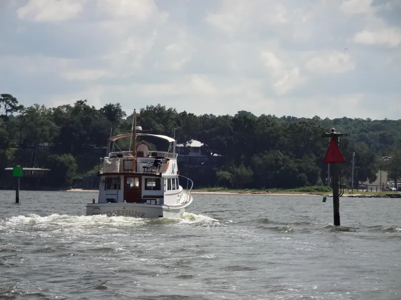 Slide: The Image of Jarvis Newman Newman 46 Down Easter 1982 - 282