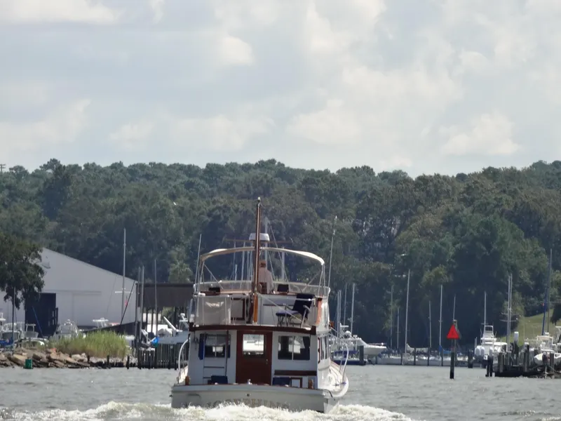 Slide: The Image of Jarvis Newman Newman 46 Down Easter 1982 - 286