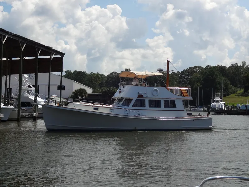 Slide: The Image of Jarvis Newman Newman 46 Down Easter 1982 - 287